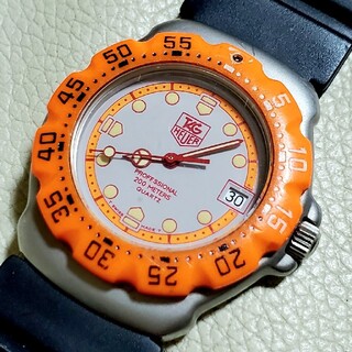 タグホイヤー(TAG Heuer)のレア TAG Heuer タグホイヤー プロフェッショナル オレンジ メンズ(腕時計(アナログ))