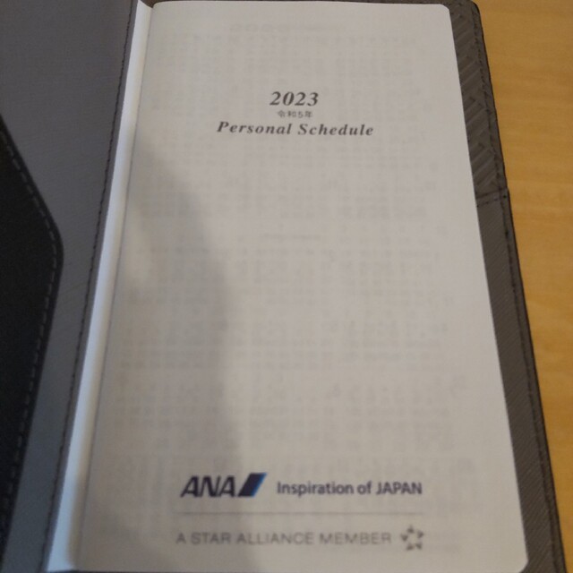 ANA(全日本空輸)(エーエヌエー(ゼンニッポンクウユ))の2023年 ★ana 手帳 メンズのファッション小物(手帳)の商品写真