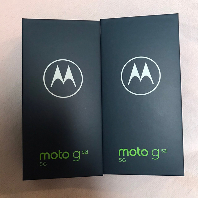 ANDROIDバッテリー容量moto g52j 5G SIMフリー 2台