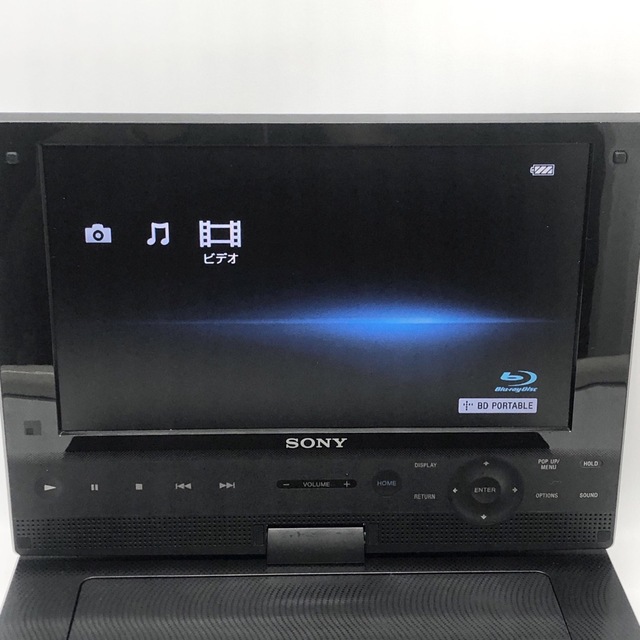 SONY(ソニー)のソニー ポータブルブルーレイプレーヤー/DVDプレーヤー BDP-SX910 スマホ/家電/カメラのテレビ/映像機器(ブルーレイプレイヤー)の商品写真