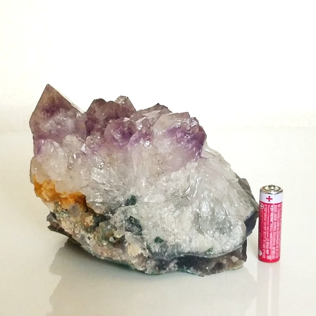 アメジストクラスター(紫水晶)1.9kg原石パワーストーン エネルギー覚醒済 3
