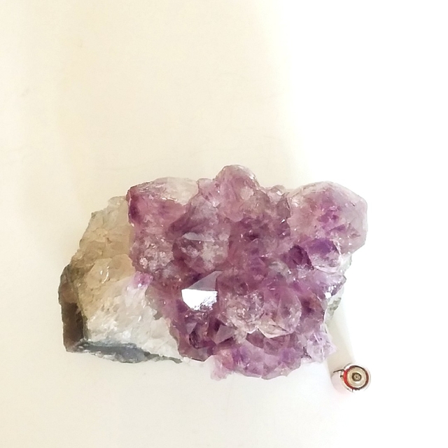 アメジストクラスター(紫水晶)1.9kg原石パワーストーン エネルギー覚醒済 5