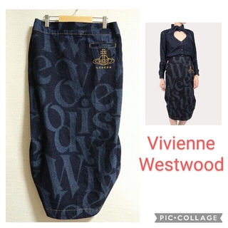 Vivienne Westwood - viviennewestwood 新品　デニムプリートスカート