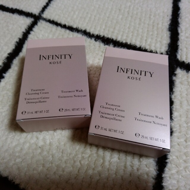 Infinity(インフィニティ)のKOSE インフィニティ　トリートメントクレンジングクリーム＆ウォッシュ コスメ/美容のキット/セット(サンプル/トライアルキット)の商品写真
