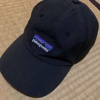 パタゴニア(patagonia)のpatagonia パタゴニア　キャップ　帽子　ブラック　ロゴ(キャップ)