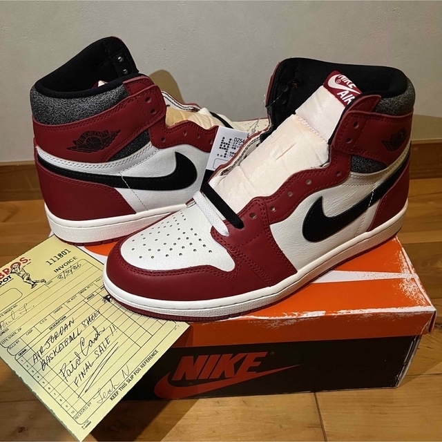 メンズAir Jordan 1 High  Lost & Found Chicago