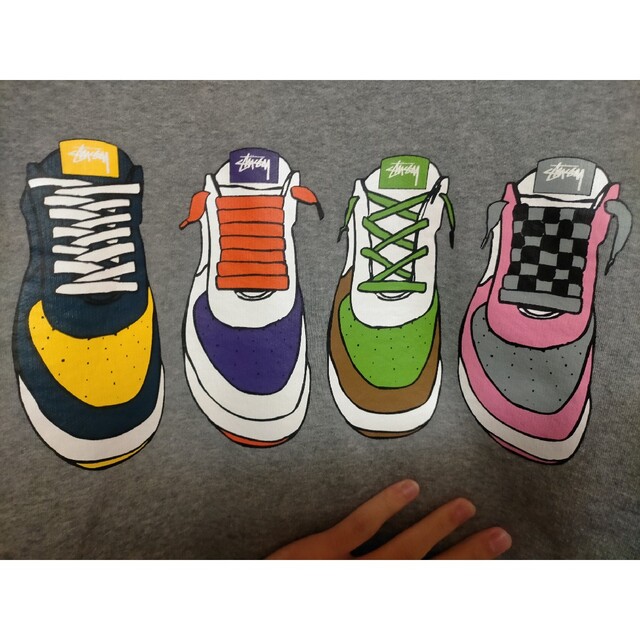 2000's stussy AF1コラボスウェット