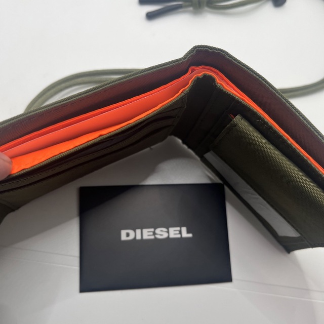 DIESEL(ディーゼル)のDIESEL ディーゼル 三つ折り財布 X08291 P4289 T7434 メンズのファッション小物(折り財布)の商品写真