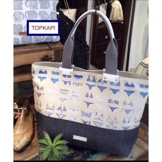 トプカピ(TOPKAPI)のトプカピ TOPKAPI ビキニ刺繍デザイン レディース トートバッグ(トートバッグ)