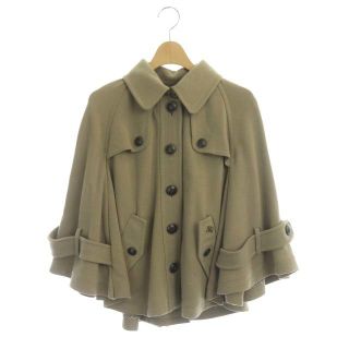 バーバリーブルーレーベル(BURBERRY BLUE LABEL)のバーバリーブルーレーベル BURBERRY ノバチェック ポンチョ ベージュ(ポンチョ)