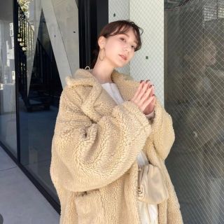 クラネ(CLANE)のsara様専用12/5まで取り置き○louren volume boa coat(ロングコート)