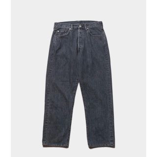 コモリ(COMOLI)のA.PRESSE Washed Denim Pants ブラック・サイズ34(デニム/ジーンズ)