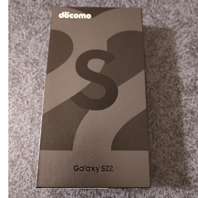 公式】 SAMSUNG ファントムブラック 256GB docomo Galaxy s22