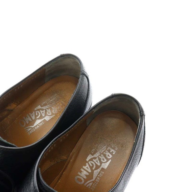 Salvatore Ferragamo(サルヴァトーレフェラガモ)のサルヴァトーレフェラガモ ビジネスシューズ 8.5 26.5cm 黒 メンズの靴/シューズ(ドレス/ビジネス)の商品写真