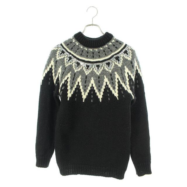 名作 2013AW サンローラン·パリ カシミアブレンド ノルディック ニット