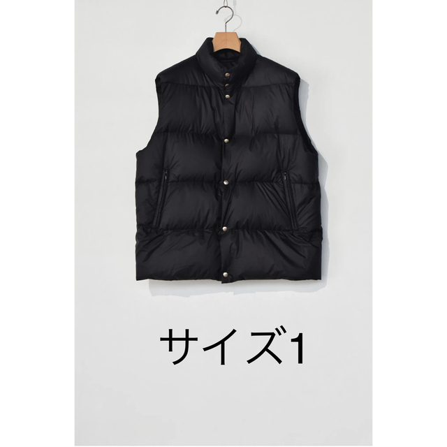 22AW COMOLI ダウンベスト　サイズ1