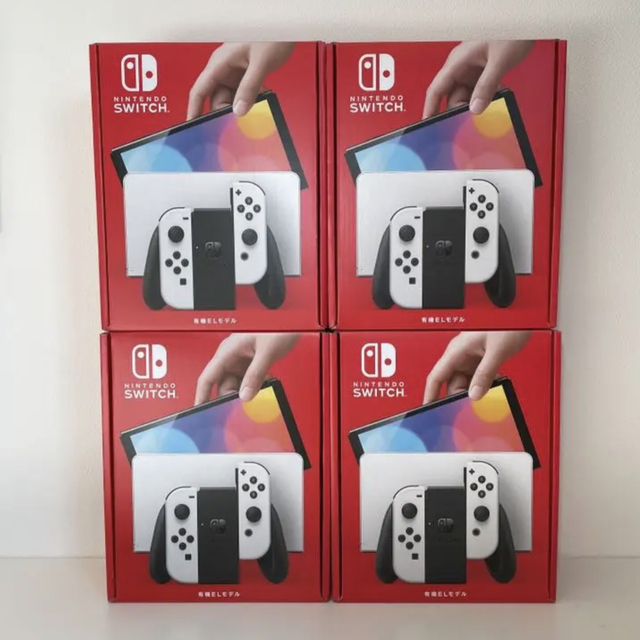 WhiteNintendo Switch / 有機ELモデル / ホワイト / 4台セット