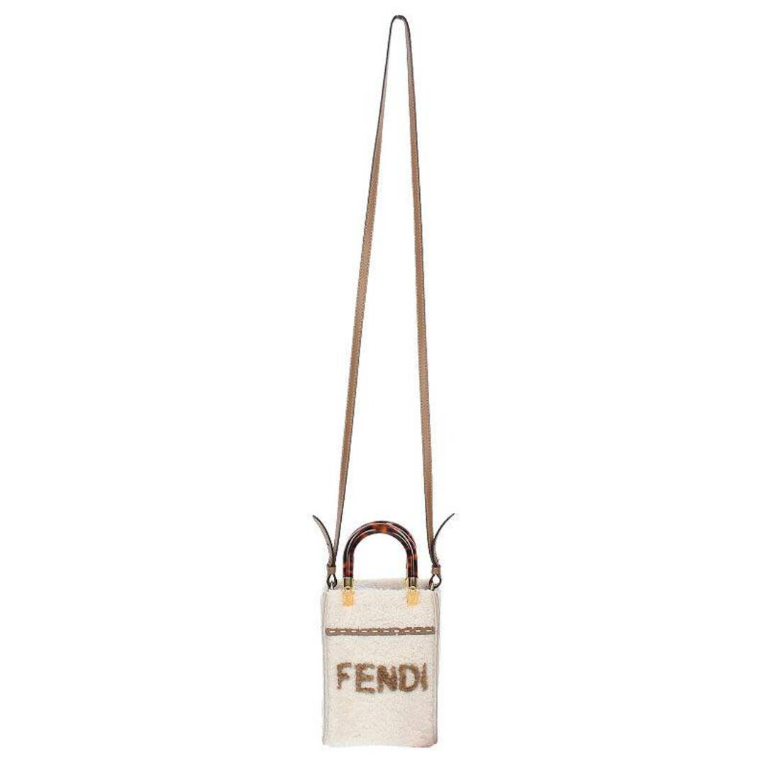 FENDI(フェンディ)のフェンディ 8BS051 サンシャインショッパースモールボアショルダーバッグ メンズ メンズのバッグ(ショルダーバッグ)の商品写真