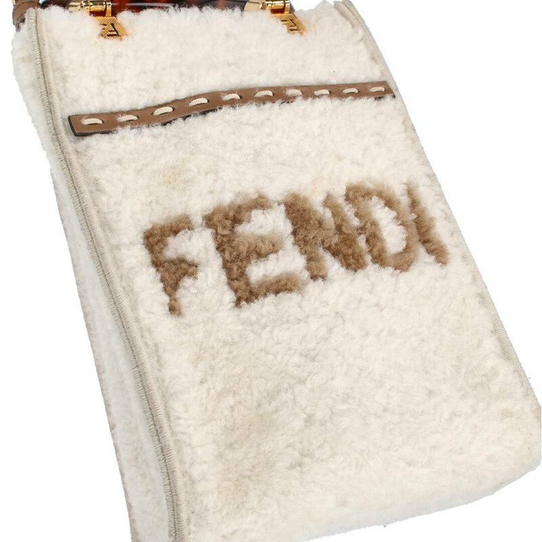 FENDI(フェンディ)のフェンディ 8BS051 サンシャインショッパースモールボアショルダーバッグ メンズ メンズのバッグ(ショルダーバッグ)の商品写真