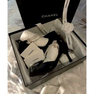 シャネル(CHANEL)のCHANEL パンプス　パール(ハイヒール/パンプス)