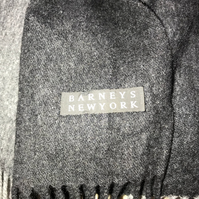BARNEYS NEW YORK - BARNEYS NEWYORKカシミヤ混マフラー BARNEYS NEW YORK - BARNEYS NEWYORKカシミヤ混マフラー