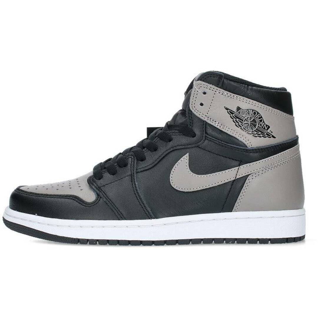 休日限定 RETRO JORDAN AIR ナイキ NIKE HIGH 27cm メンズ エアジョーダン1レトロハイオージーシャドースニーカー  555088-013 SHADOW OG スニーカー