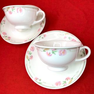 ノリタケ(Noritake)の【未使用】 ノリタケ  カップ&ソーサー２客  Noritake(グラス/カップ)