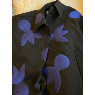 ENFOLD フ ァインウールダブルクロス SEEDS パッチワークJACKET