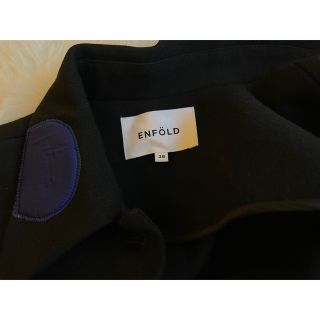 ENFOLD フ ァインウールダブルクロス SEEDS パッチワークJACKETの通販 ...