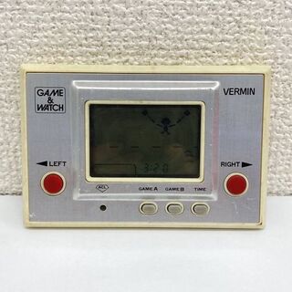 任天堂 - 任天堂　GAME＆WATCH　ゲームウォッチ　VERMIN　バーミン　電池交換済