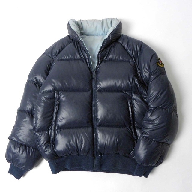 80s MONCLER ダウンジャケット アシックス ヴィンテージ dev.echoppes