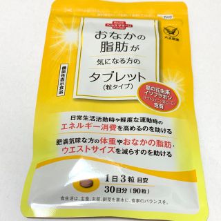 タイショウセイヤク(大正製薬)のお腹の脂肪が気になる方のタブレット 30日分90粒(その他)