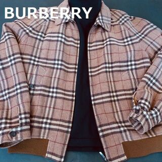 BURBERRY - 美品　バーバリー　ロンドン　軽い！ウール　ノバチェック　メンズジャケット　L