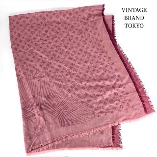 ヴィトン(LOUIS VUITTON) マフラー/ショール(レディース)(レッド/赤色