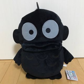 サンリオ(サンリオ)のハンギョドン　わくわくブラックフライデー　BIGぬいぐるみ(ぬいぐるみ)