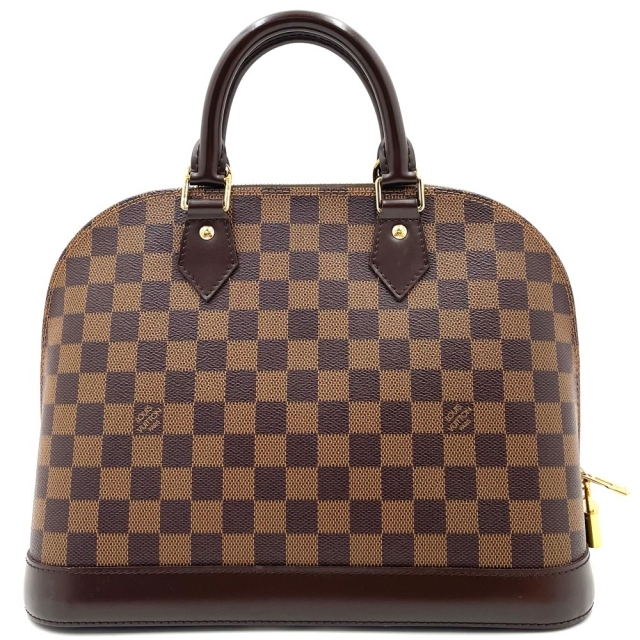 LOUIS VUITTON ルイヴィトン ハンドバッグ ダミエ アルマPM ブラウン 茶 鞄 かばん N53151    エベヌ ゴールド金具 レディース 美品【品】