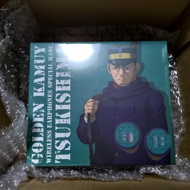 春色3カラー✧ 【品】ゴールデンカムイ ワイヤレスイヤホン 月島