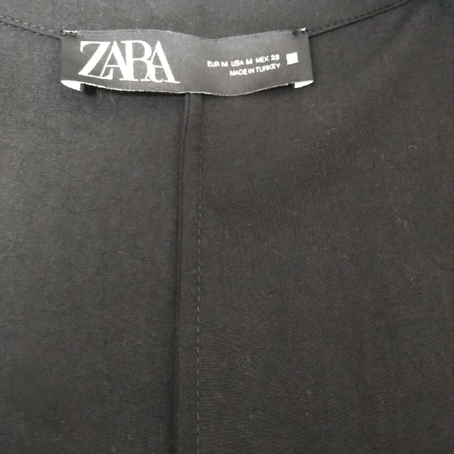 ZARA(ザラ)のザラ ZARA シンプルゆったりテーラードジャケットコート レディースのジャケット/アウター(ロングコート)の商品写真