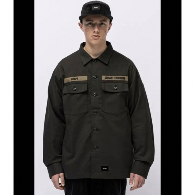 21AW WTAPS BUDS シャツ COYOTE BROWN L