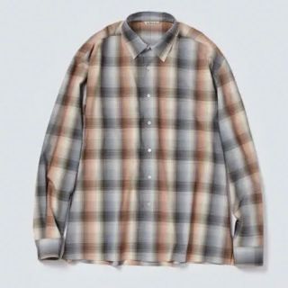 オーラリー(AURALEE)のAURALEE SUPER LIGHT WOOL CHECK SHIRT(シャツ)