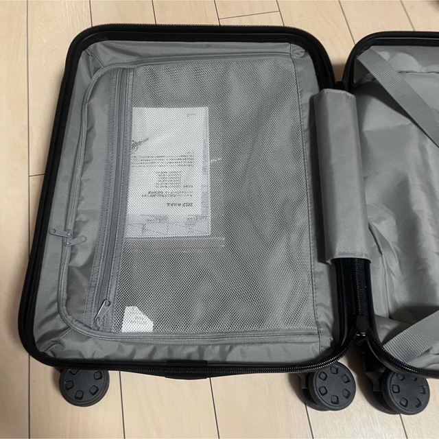 MUJI (無印良品)(ムジルシリョウヒン)の無印良品 キャリーケース 20L ライトブルー レディースのバッグ(スーツケース/キャリーバッグ)の商品写真