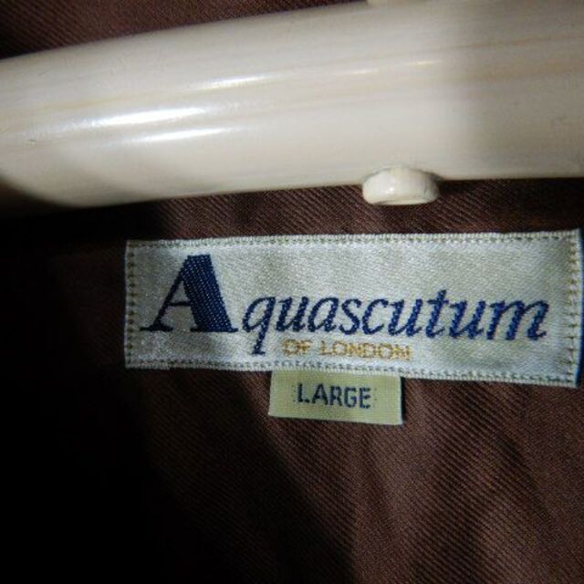 AQUA SCUTUM(アクアスキュータム)のo5637　Aquascutum　日本製　長袖　デザイン　シャツ メンズのトップス(シャツ)の商品写真