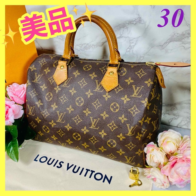 感謝価格】 LOUIS ✨美品✨ルイヴィトン✨モノグラム✨スピーディ30