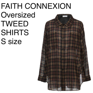バレンシアガ(Balenciaga)のFAITH CONNEXION オーバーサイズチェックシャツ(シャツ)