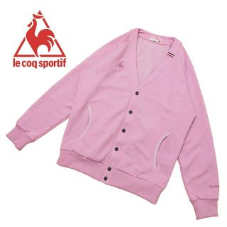 ルコックスポルティフ(le coq sportif)のle coq sportif　ルコック　裏パイルカーディガン　ピンク　男女兼用(カーディガン)