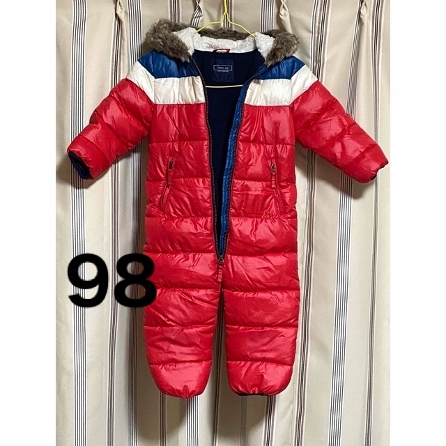 NEXT(ネクスト)のnext ネクスト ジャンプスーツ 赤 キッズ/ベビー/マタニティのキッズ服男の子用(90cm~)(コート)の商品写真