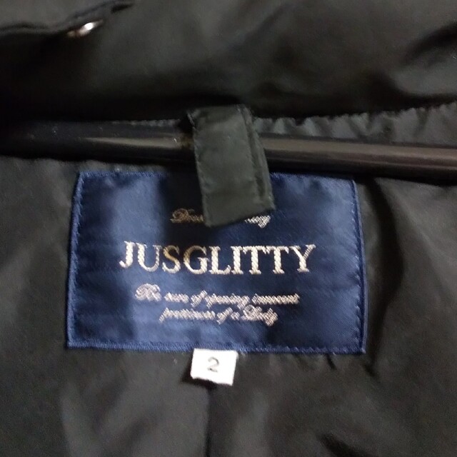 JUSGLITTY(ジャスグリッティー)のジャスグリッティー ショートダウンコート アプワイザーリッシェ マイストラーダ レディースのジャケット/アウター(ダウンコート)の商品写真