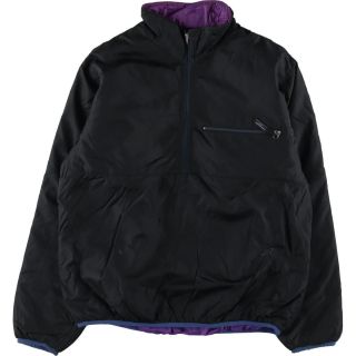 パタゴニア(patagonia)の古着 パタゴニア Patagonia ハーフジップ 中綿ジャケット USA製 メンズL /eaa268222(ダウンジャケット)