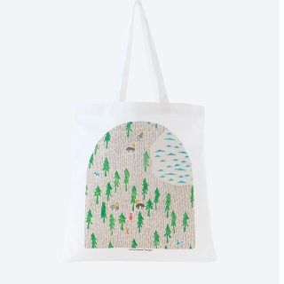 ミナペルホネン(mina perhonen)のmina perhonen One tote bag one day 新宿伊勢丹(バッグ)