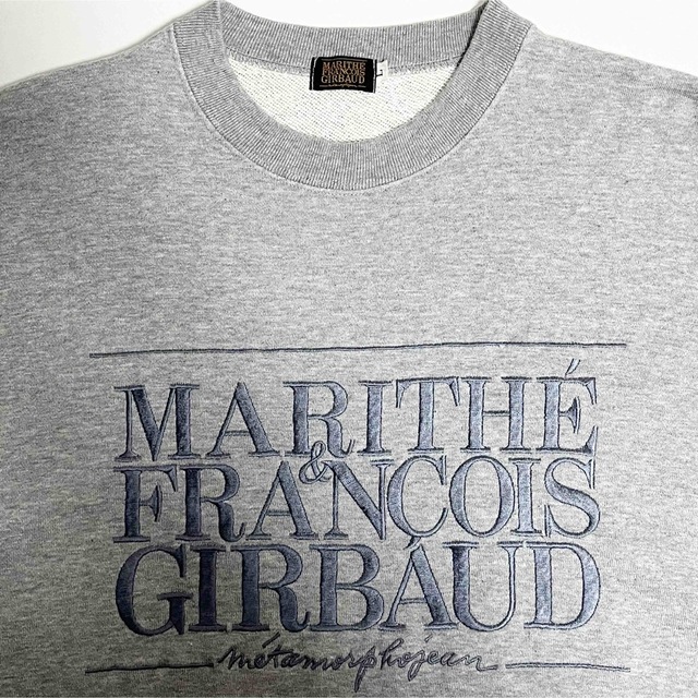 MARITHE + FRANCOIS GIRBAUD(マリテフランソワジルボー)の【美品】80年代後期MARITHE&FRANCOIS GIRBAUDビィンテージ メンズのトップス(スウェット)の商品写真